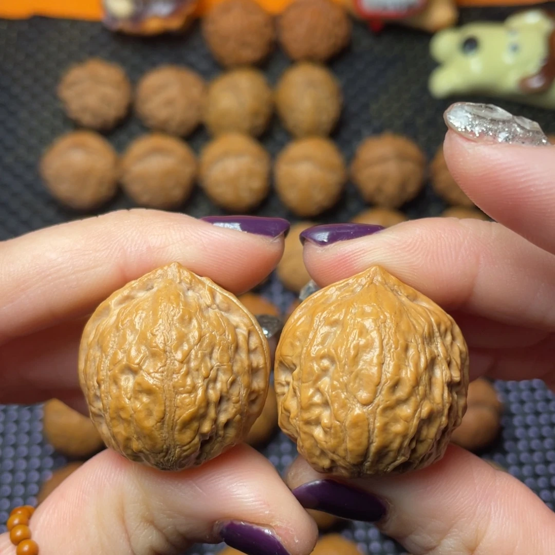 文玩核桃吊坠30尺全品木鱼元宝0003