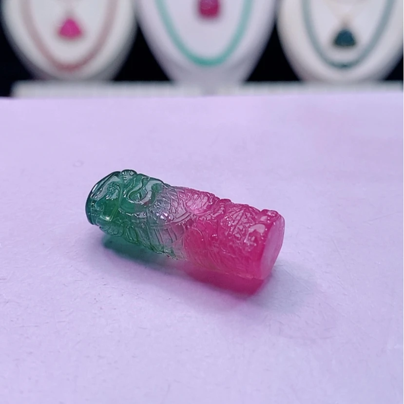 【闪购商品】碧玺龙柱未镶嵌碧玺龙柱