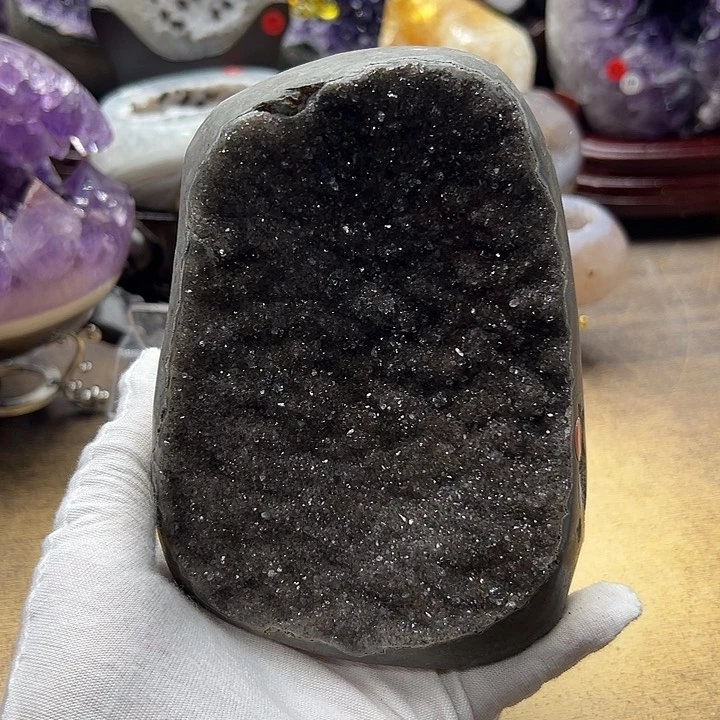 紫晶珠宝半成品未镶嵌晶镇26