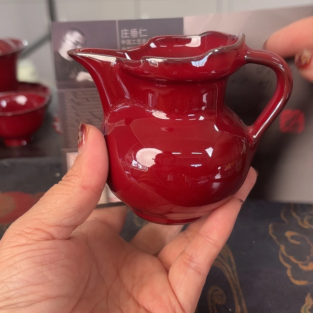 龙泉云间青瓷小米茶器