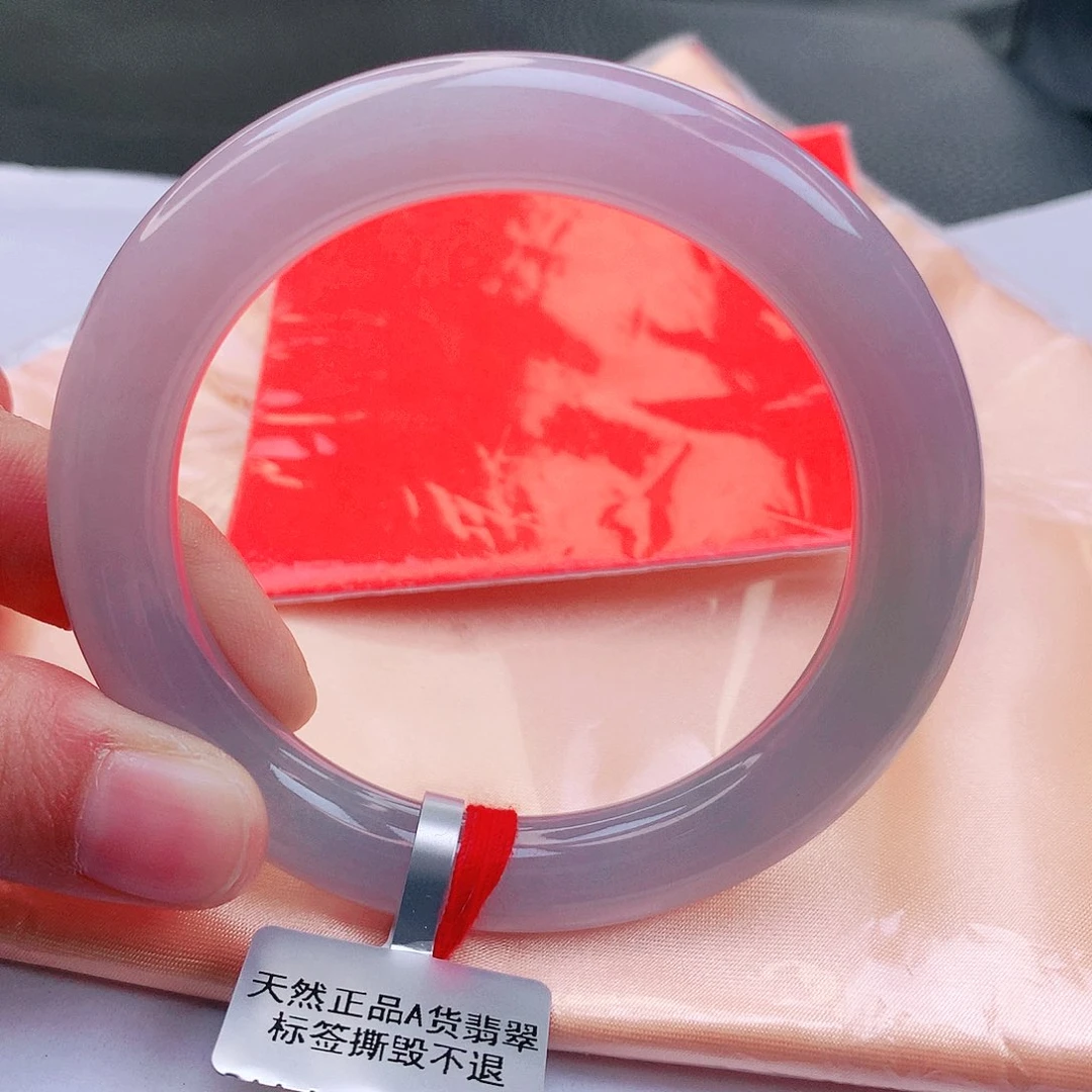 翡翠未镶嵌手镯缅甸天然a货翡翠手镯