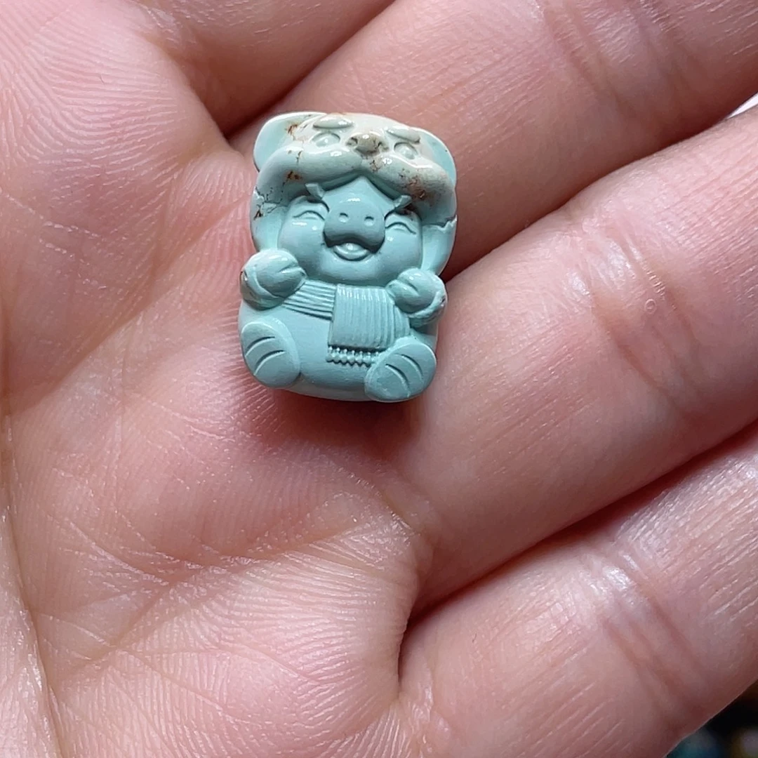 绿松石未镶嵌配饰