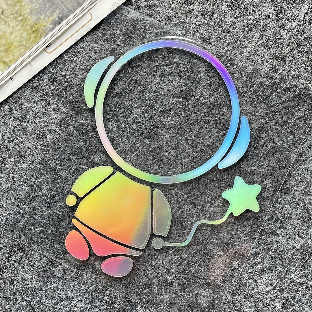 九号电动车贴纸太空人M95cM85cN90N80车头创意趣味改装遮划痕贴纸