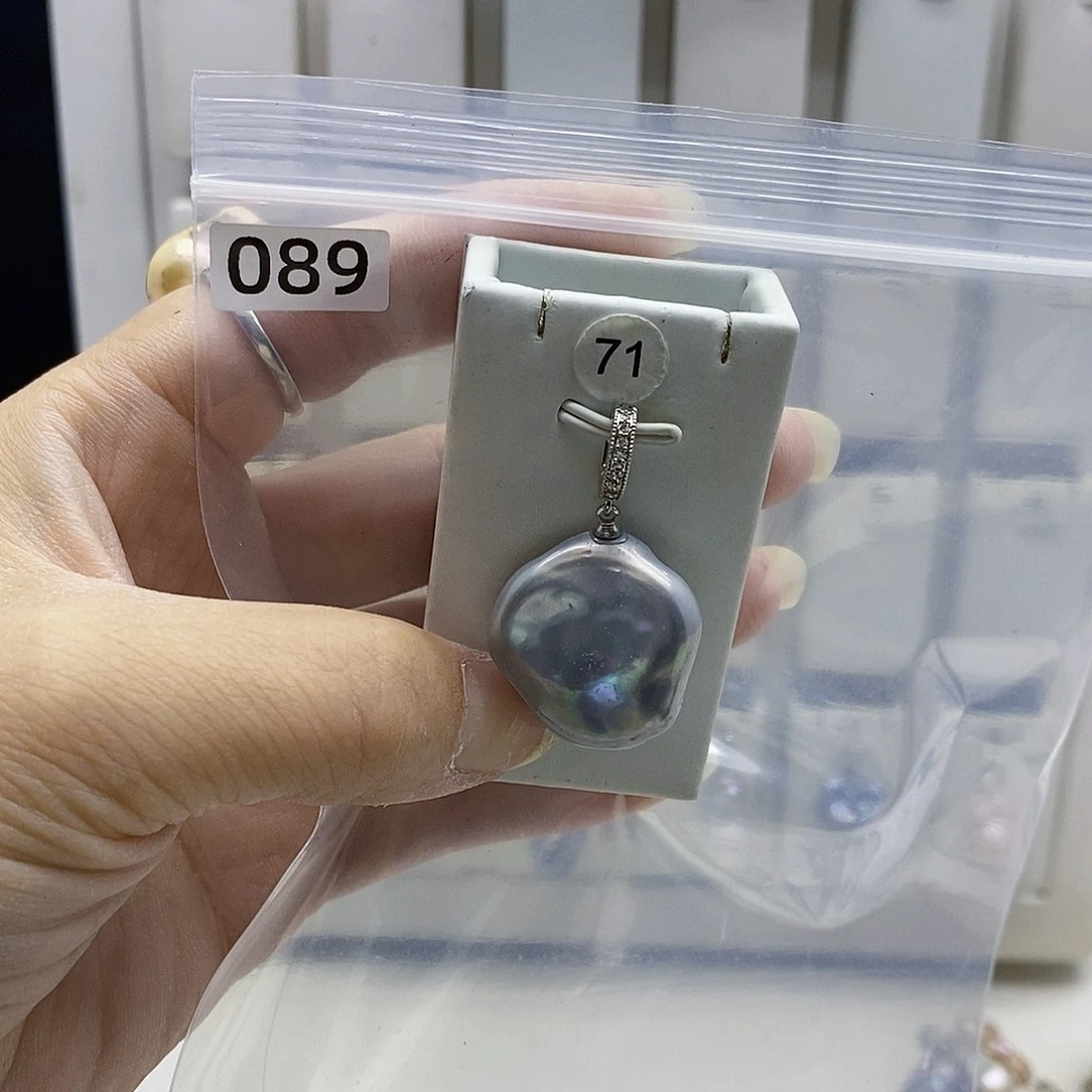 颈饰合金淡水珍珠