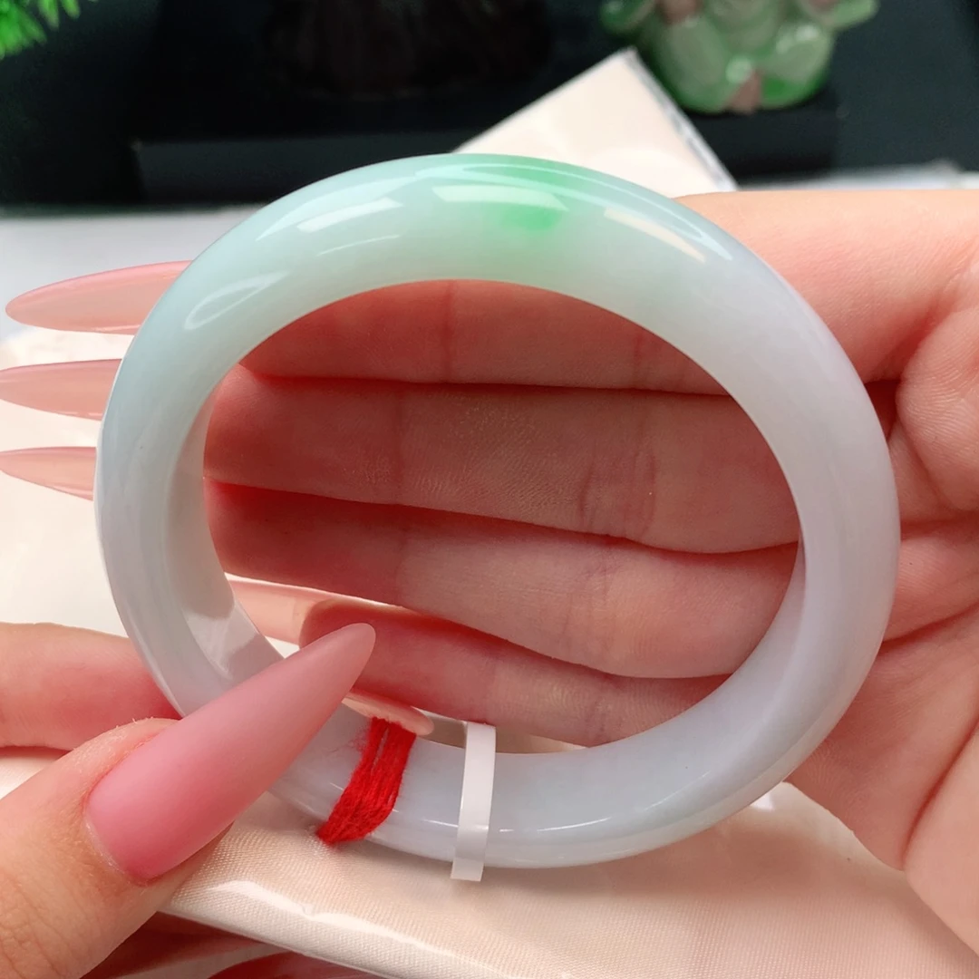 未镶嵌手镯翡翠正圈58