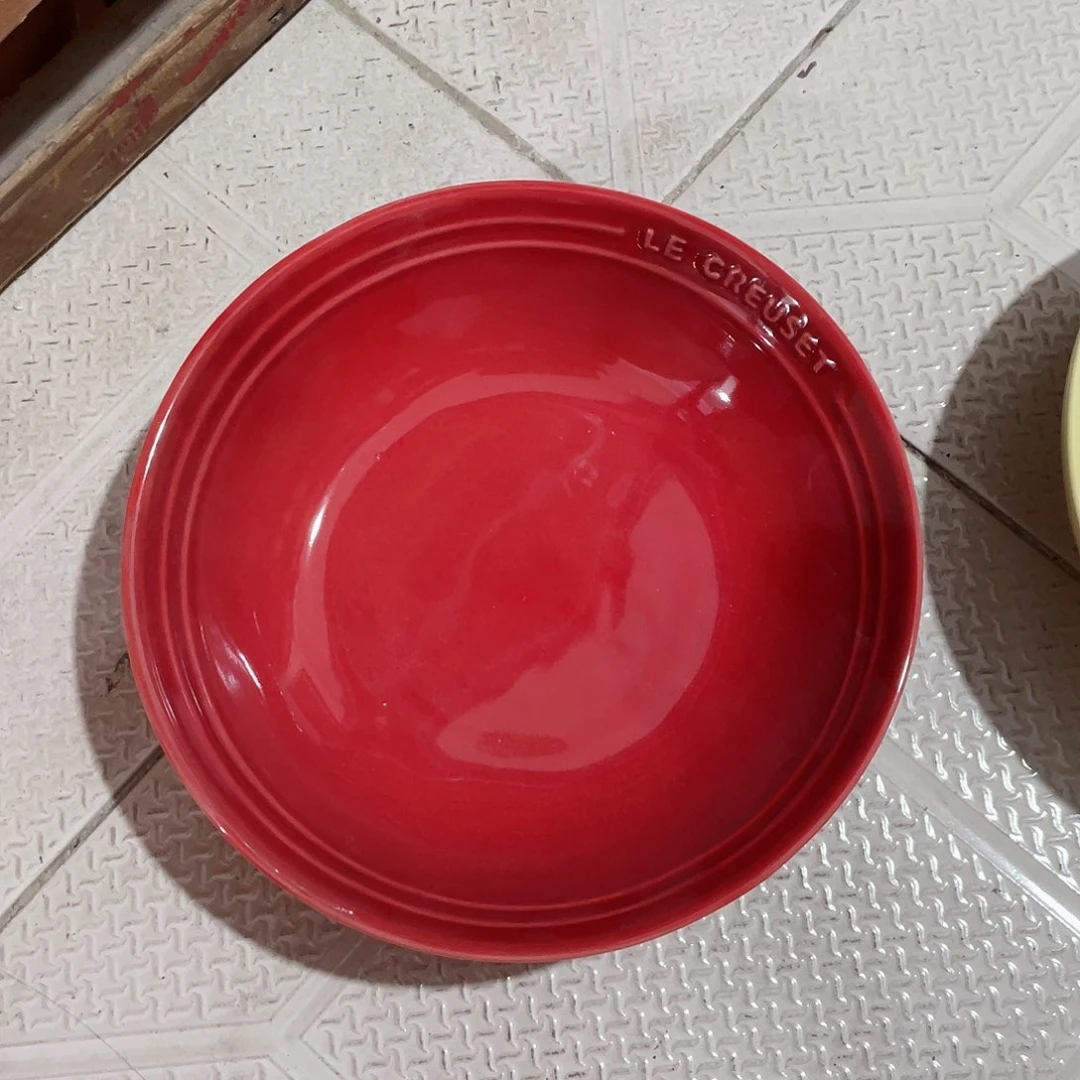 瓷片浅*：微瑕陶瓷餐具一个