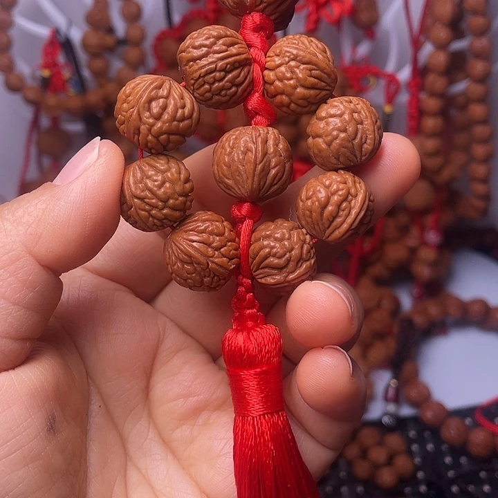 桃核吊坠龙纹桃枭