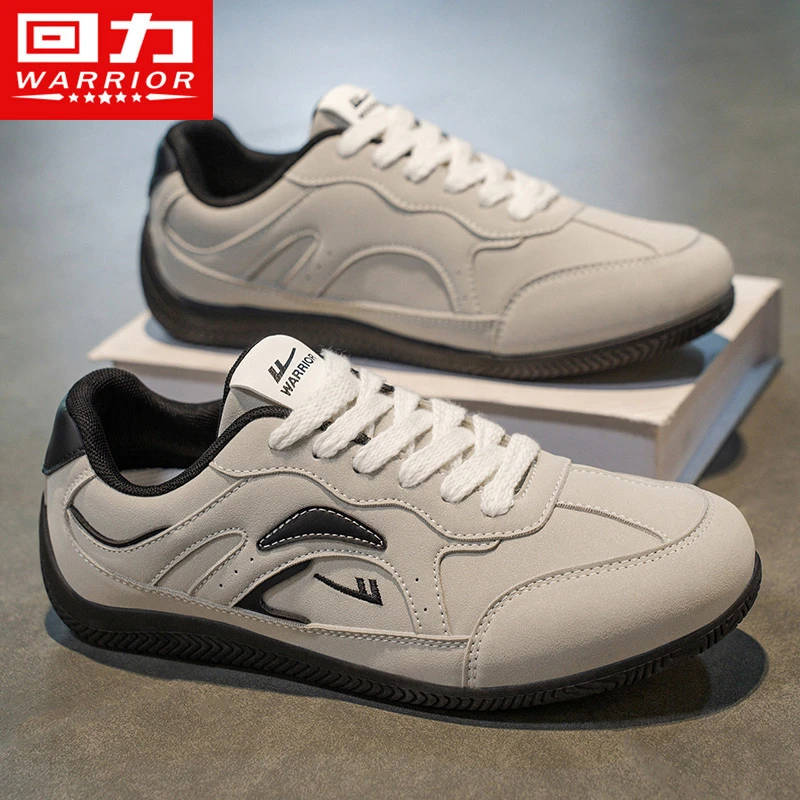 回力赛车鞋男鞋2025秋季新款德训鞋平底防滑爆款板鞋阿甘鞋子男款