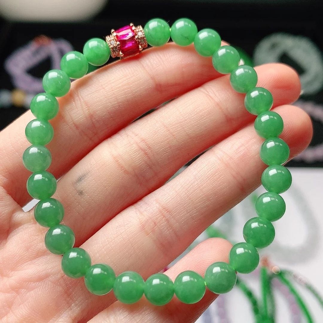 翡翠未镶嵌手链翡翠