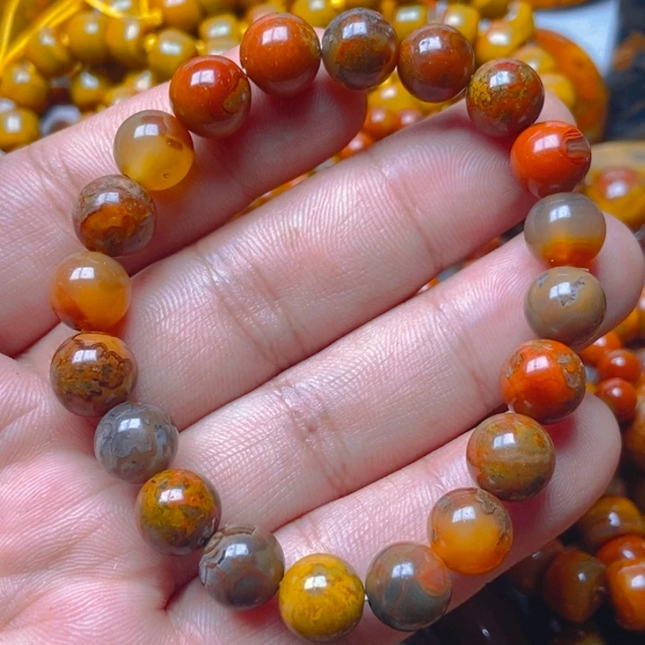未镶嵌手串玛瑙/玉髓
