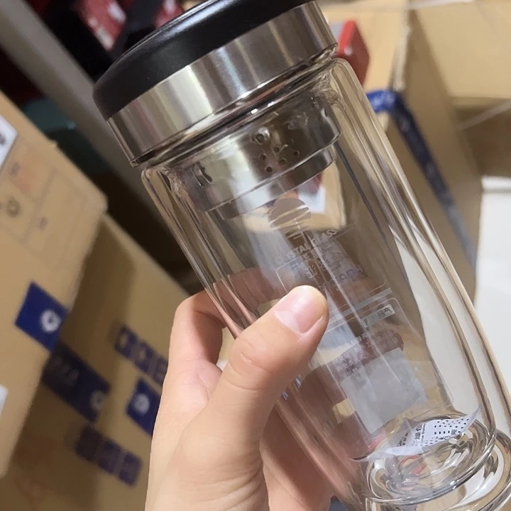 华象品牌双层。2169-6-440ml鹅蛋杯