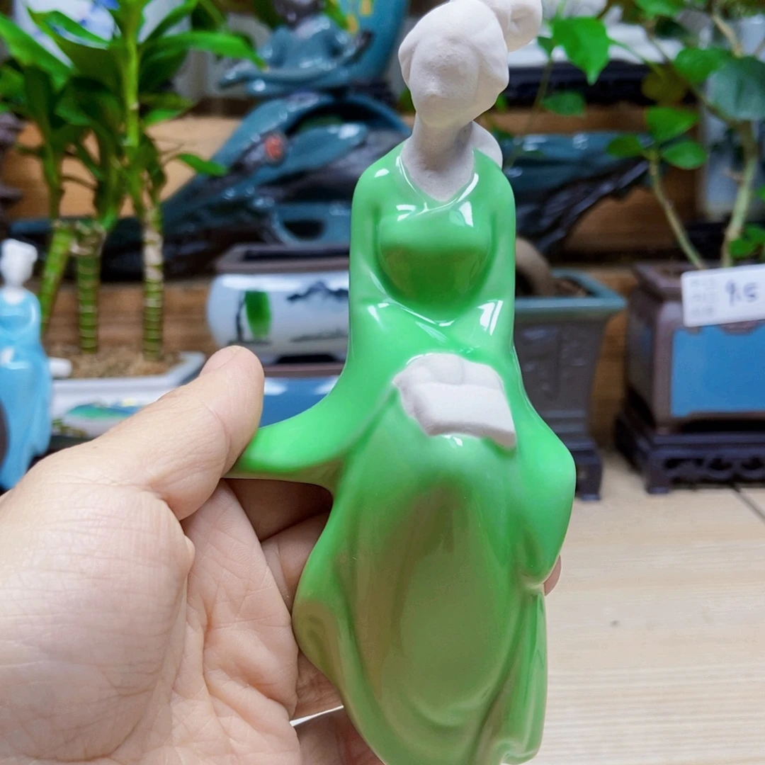 瓷片陶瓷花盆陶瓷艺术