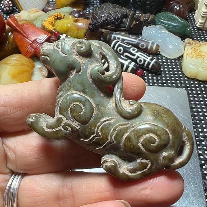 蛇纹石玉合金珠宝奇石