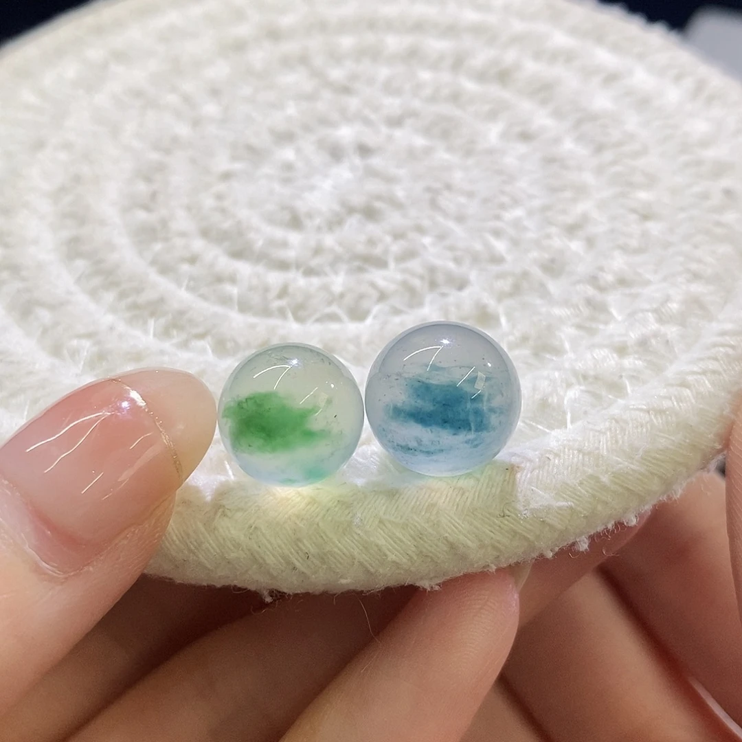 翡翠未镶嵌挂件卡12加