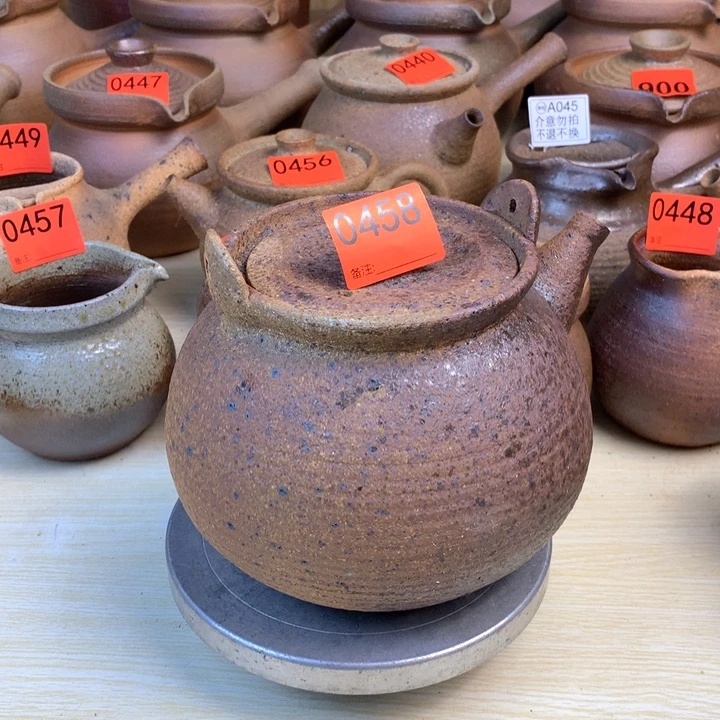 云南手工柴烧烤茶罐1400毫升