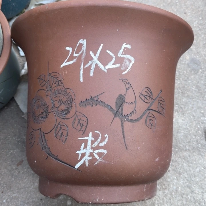 紫砂花盆特价清仓