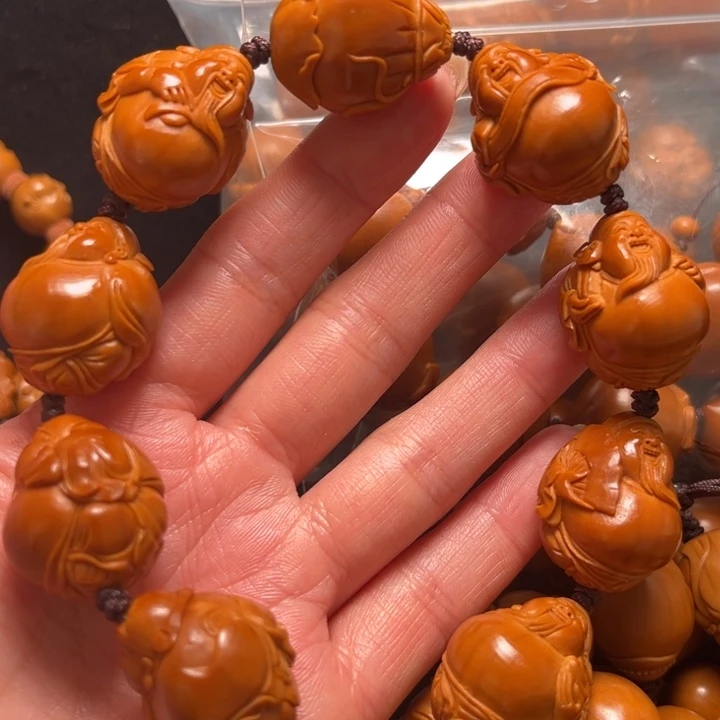 橄榄核手串财神21