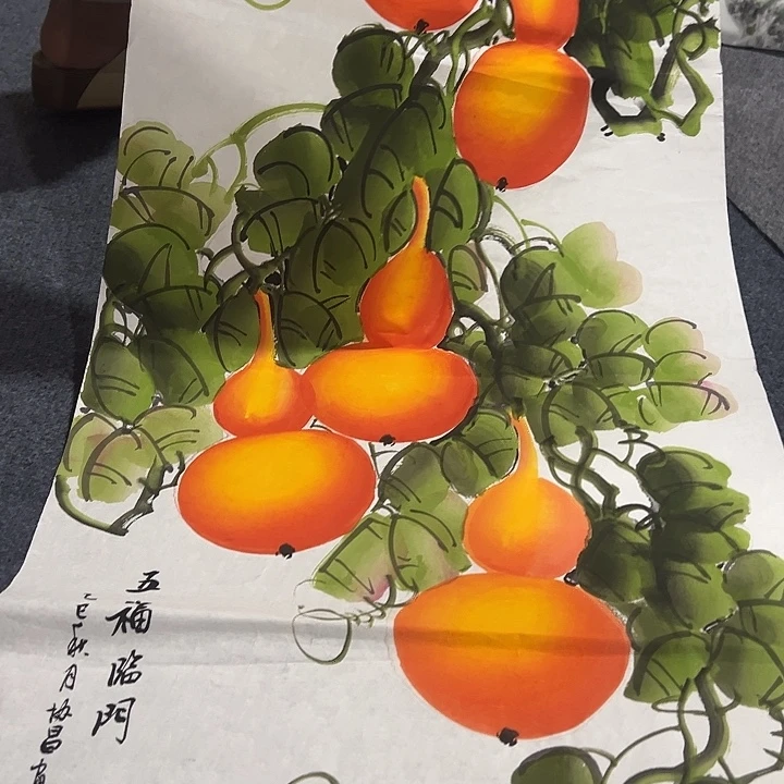 客厅肯画年画年画