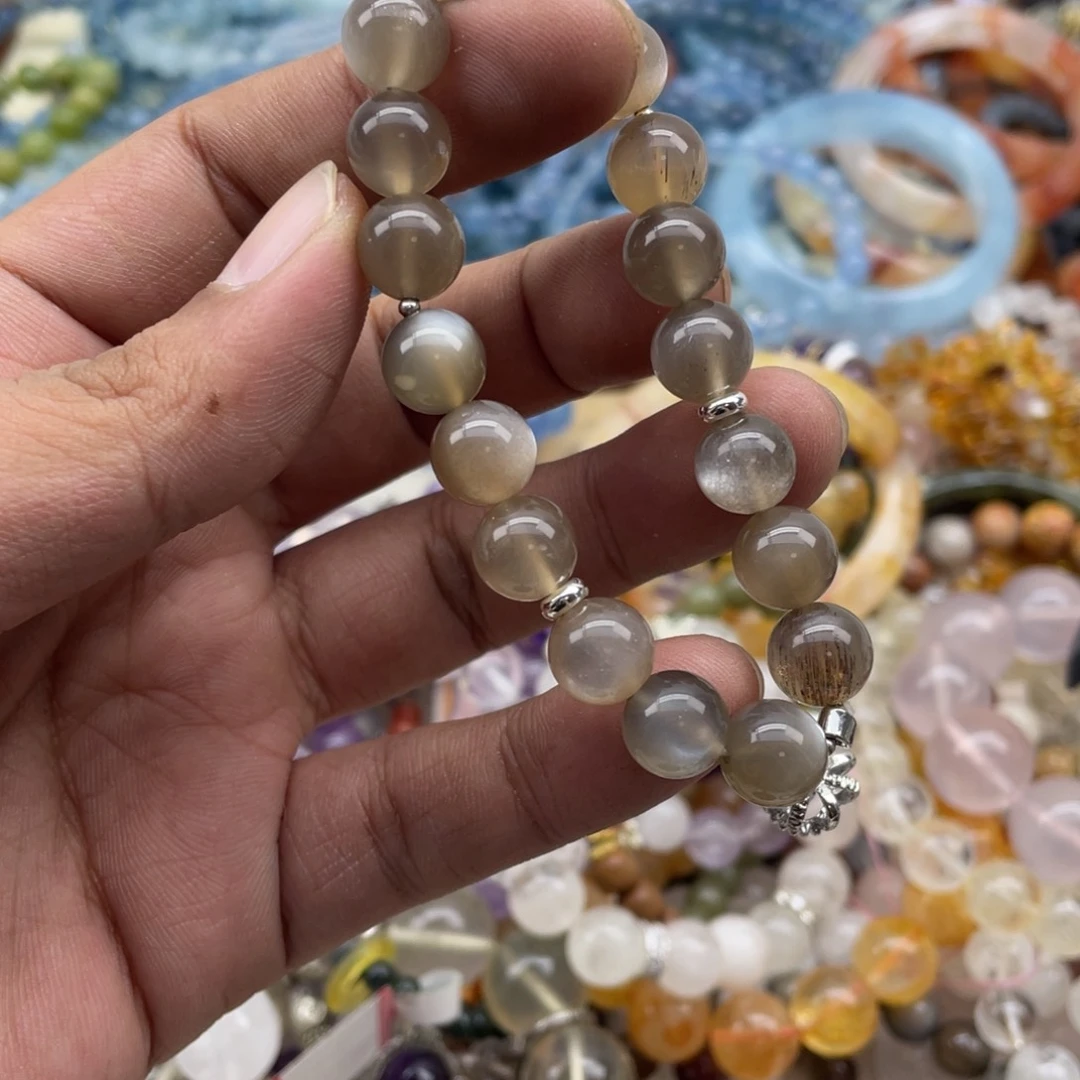 银S925镶嵌手链紫晶