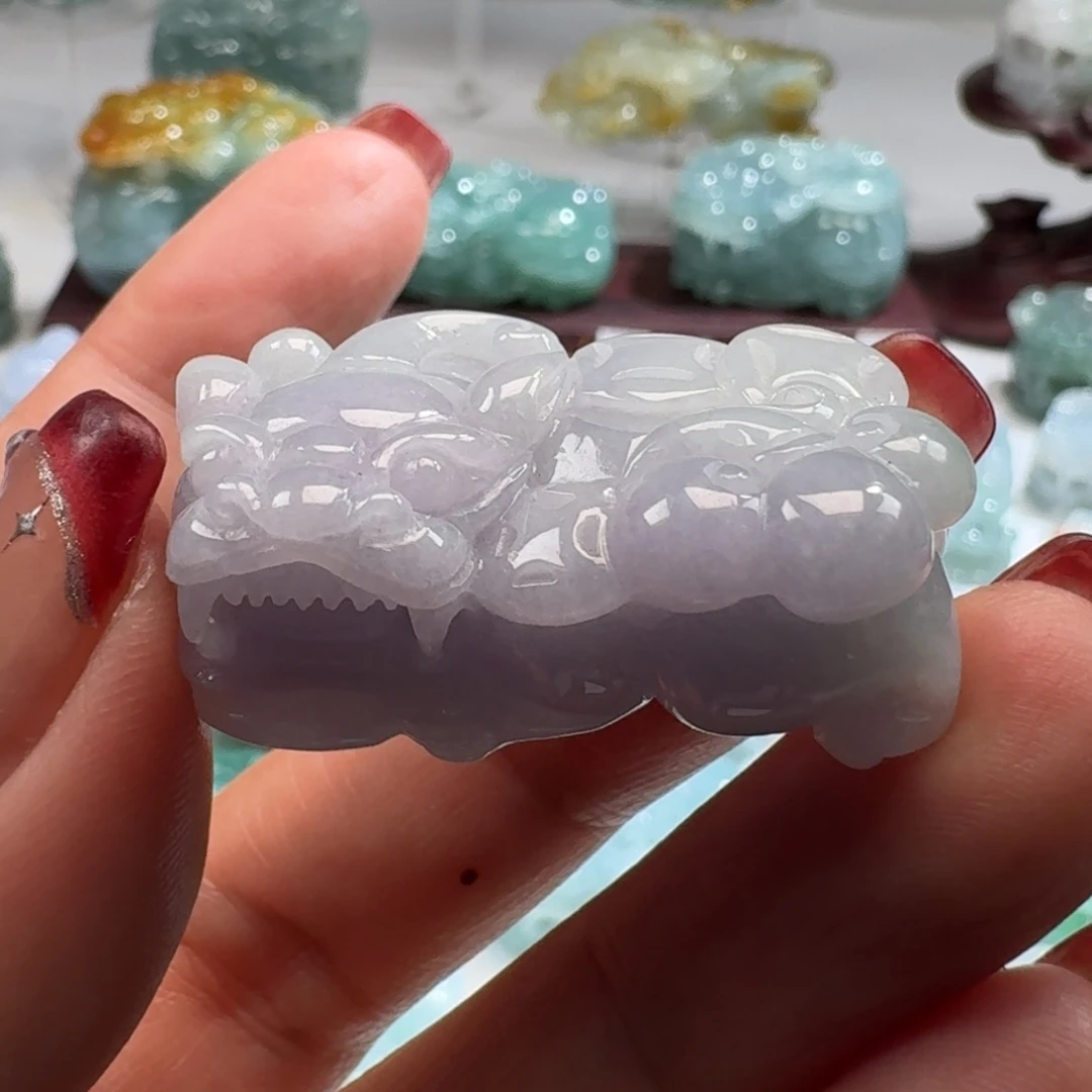 定制翡翠未镶嵌貔貅