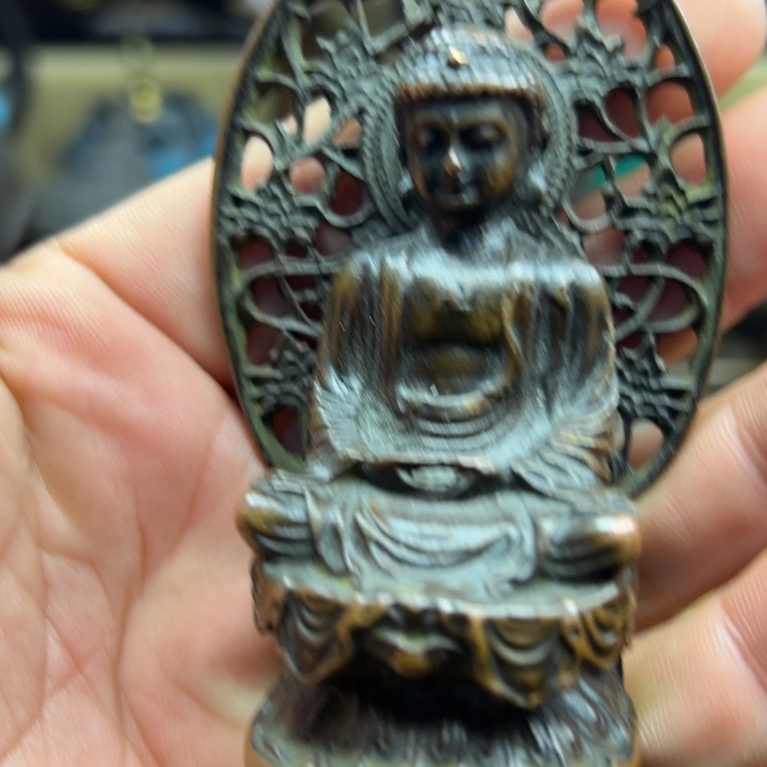 铜摆件欢迎欢迎你