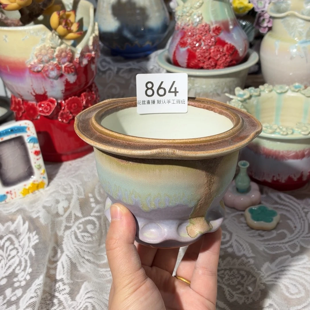 景德镇陶瓷花盆花盆