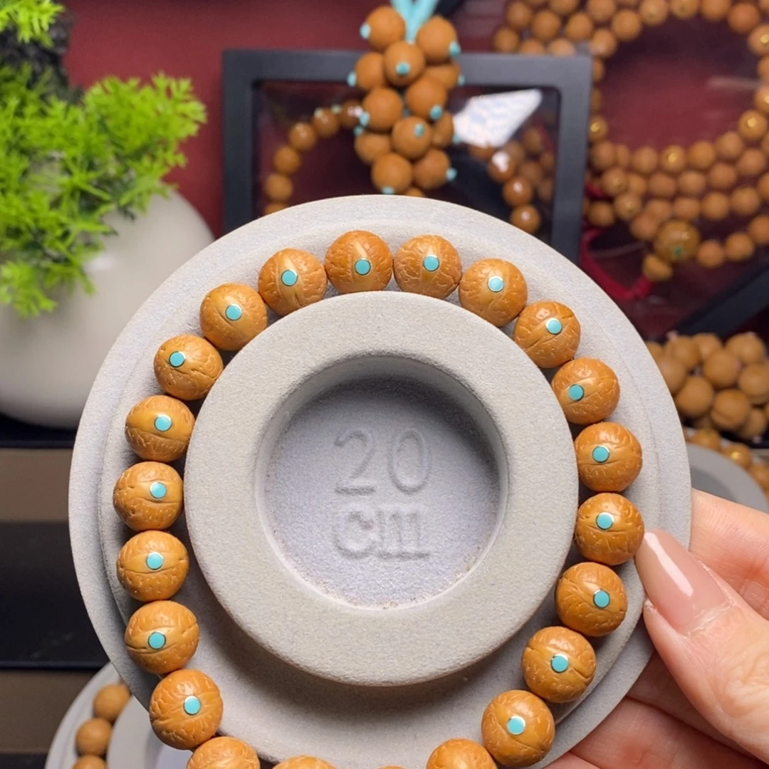 铂***禾凤眼菩提手串11.5松