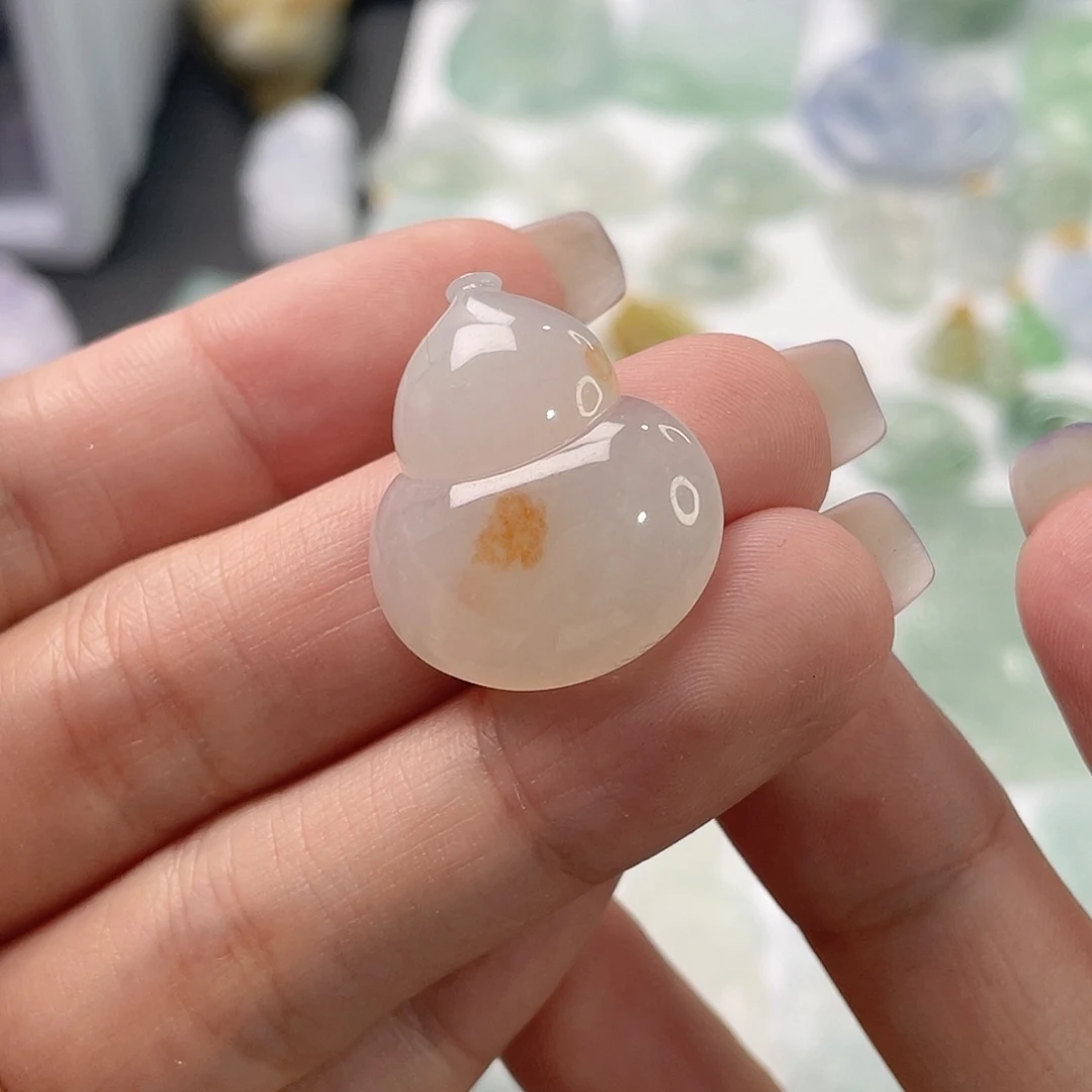 翡翠未镶嵌吊坠(不含链)第*梦挂件