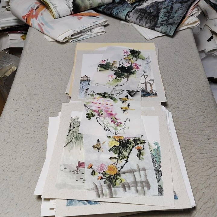 知***侠国画国画花鸟花鸟国画