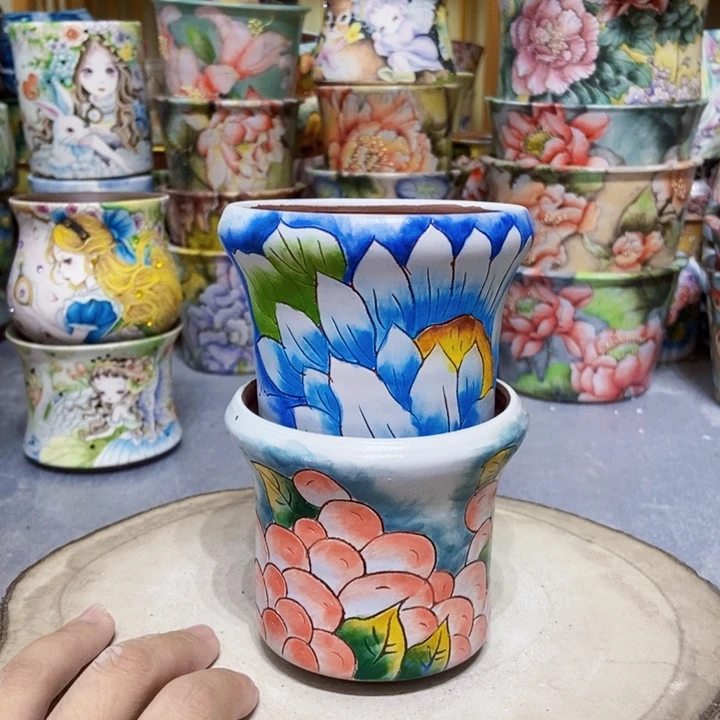 景德镇艺术手绘作品
