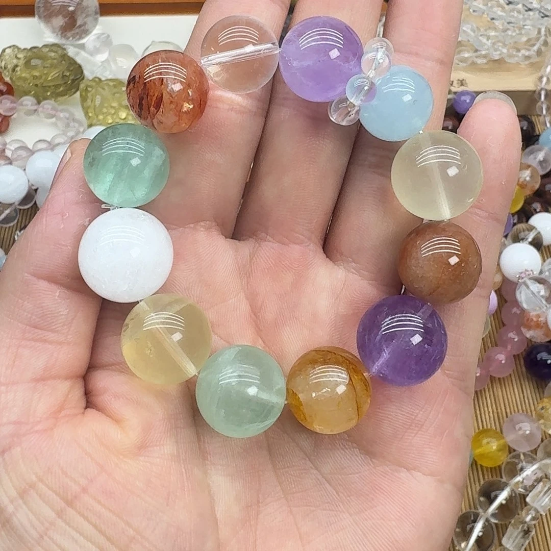 银S925镶嵌水晶手链