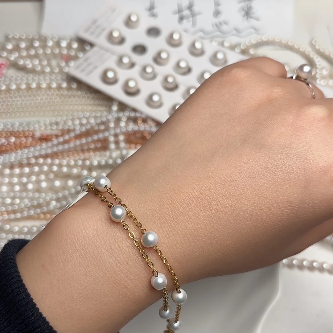 淡水珍珠未镶嵌天然