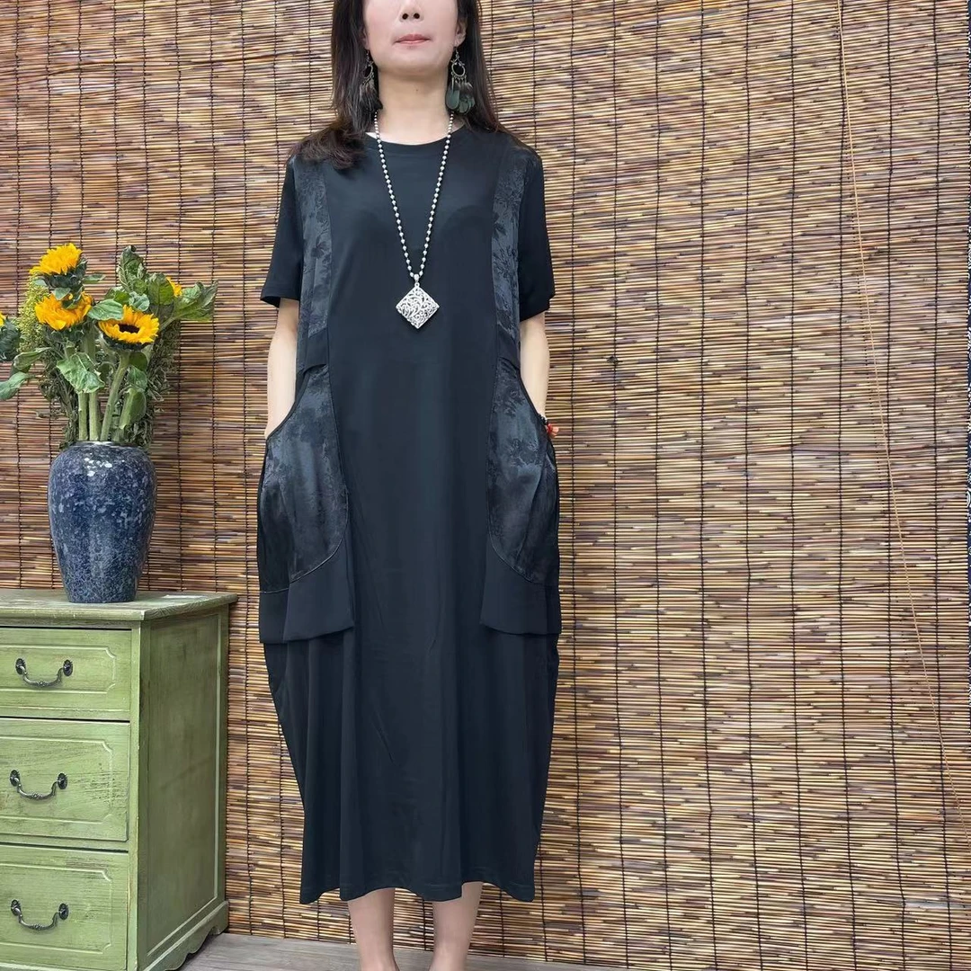 251春秋新款时尚气质优雅显瘦减龄连衣裙