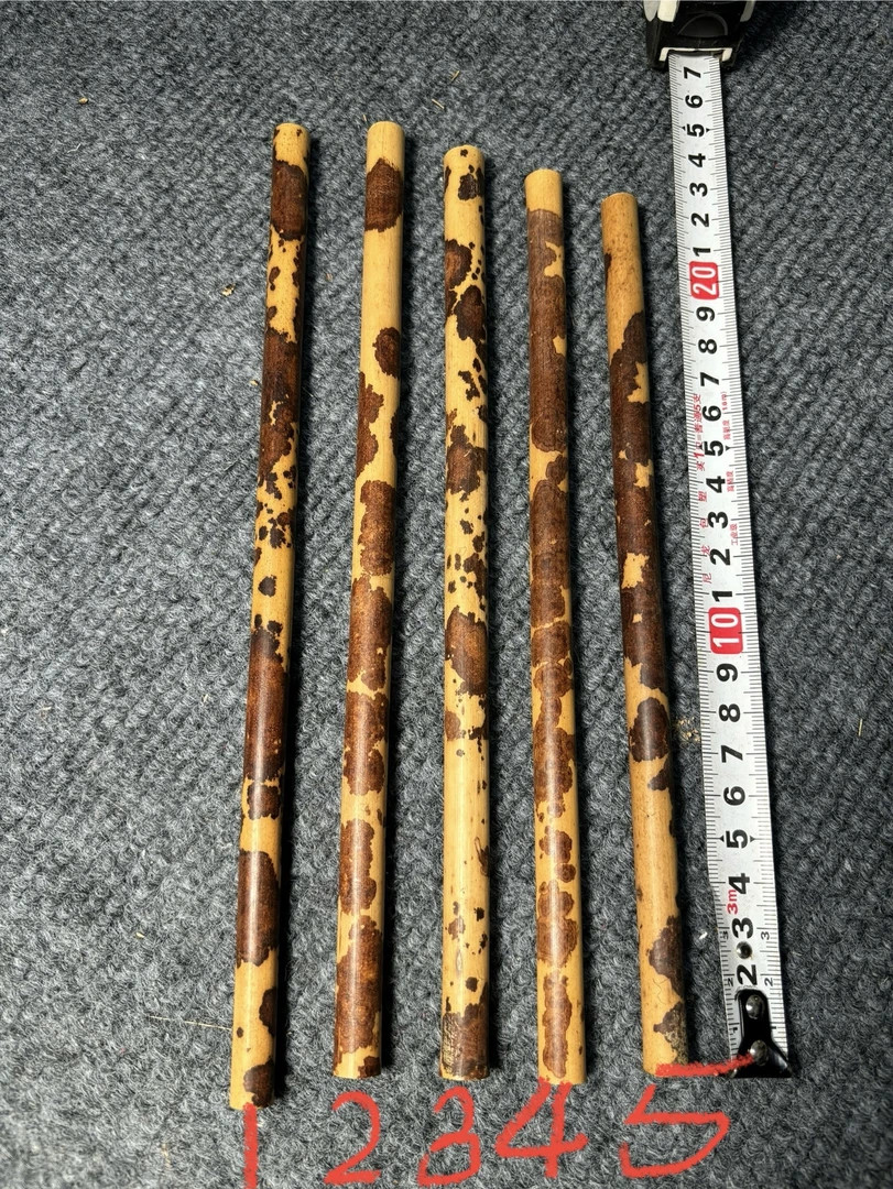 湘妃竹可做毛笔鸡距笔笔杆笔帽标价是单价直径1.0长度22厘米以上