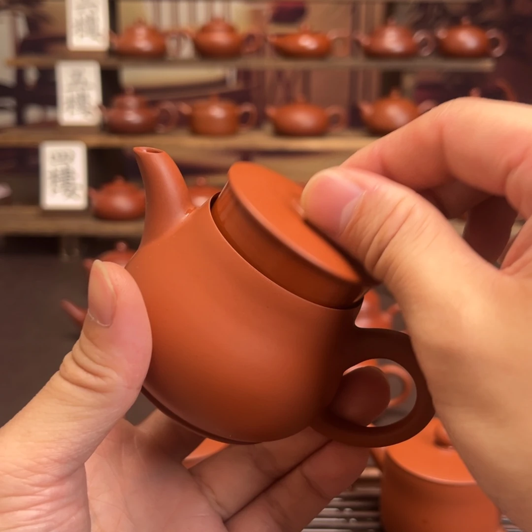 小***杜茶壶紫砂超薄朝阳