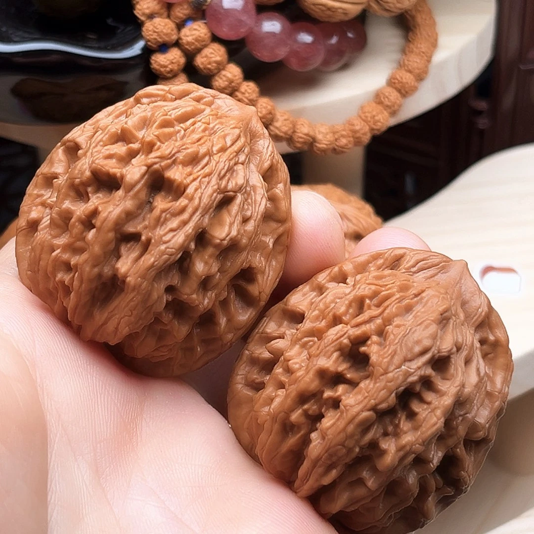 把件文玩核桃麦虎