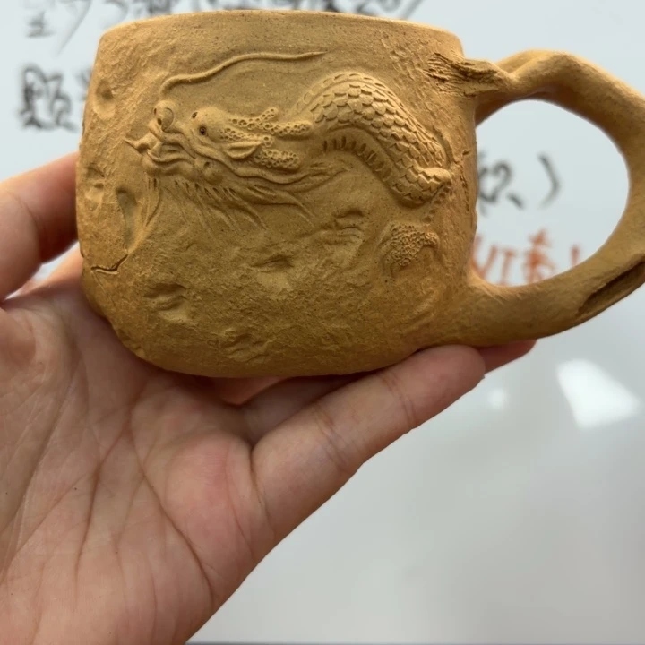 紫砂茶壶宜兴原矿黄金段