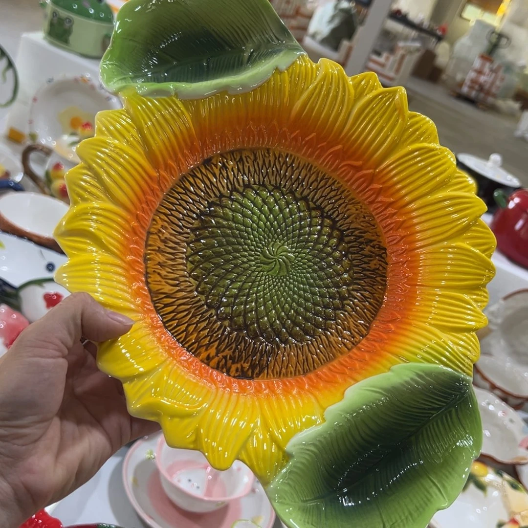 摆件高温陶瓷釉下彩微瑕！