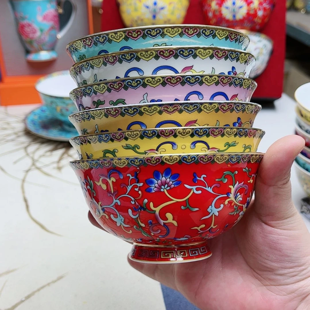 【闪购商品】珐琅4.5英寸6混。。。。。