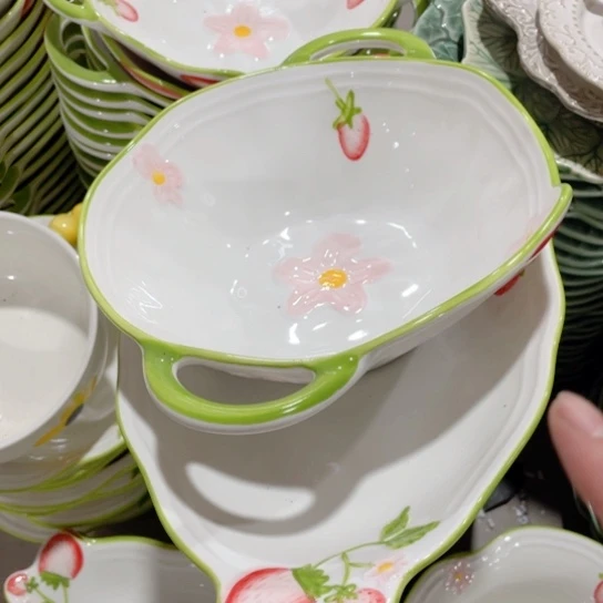 微瑕陶瓷完美主义者勿拍双耳➕鱼