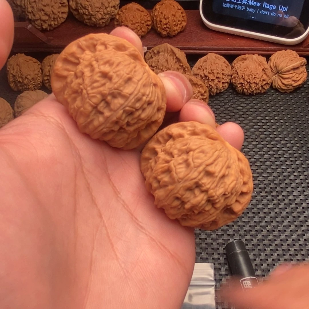 吊坠文玩核桃乖***儿白狮子