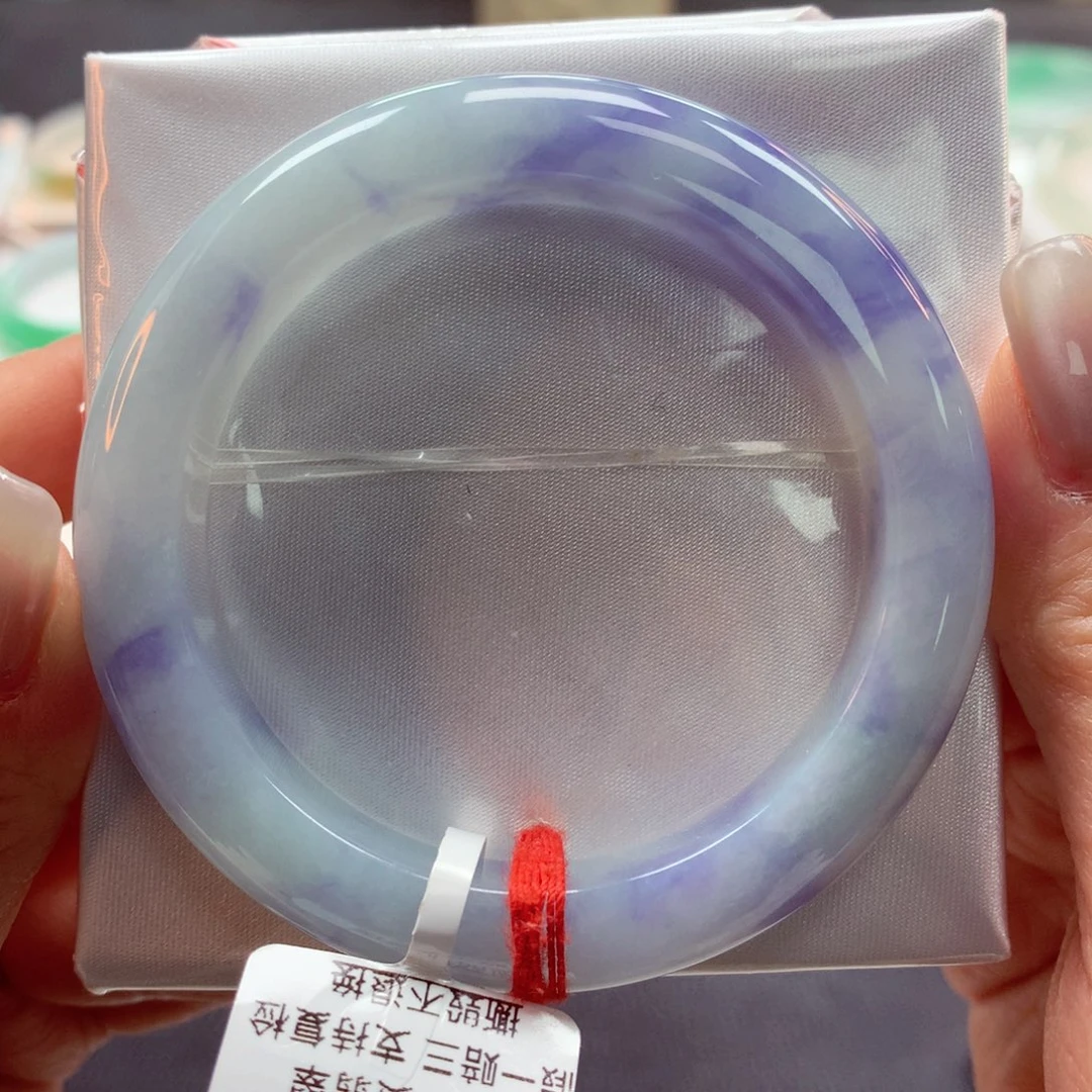 翡翠手镯未镶嵌52正31号88