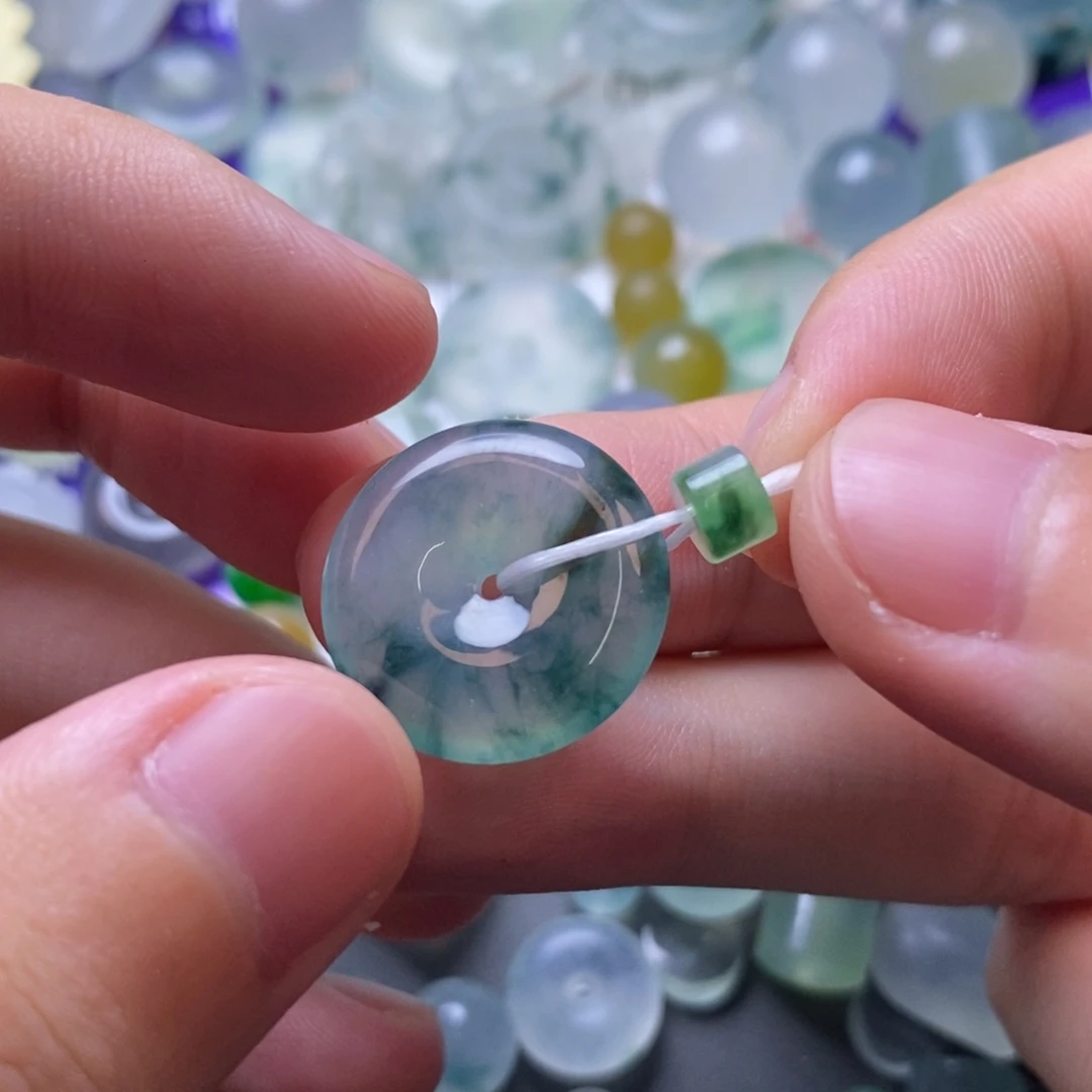 战***神定制翡翠未镶嵌挂件