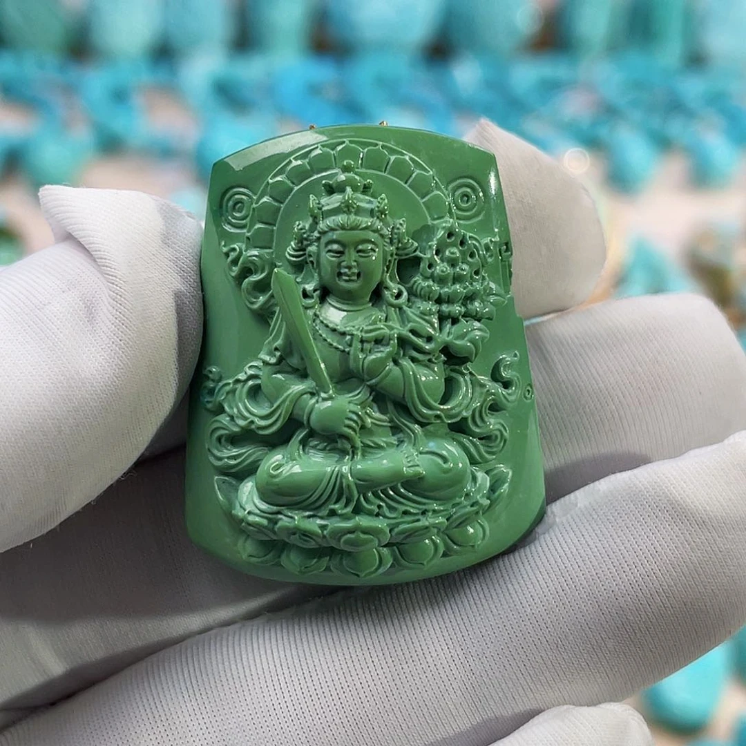 绿松石珠宝奇石未镶嵌