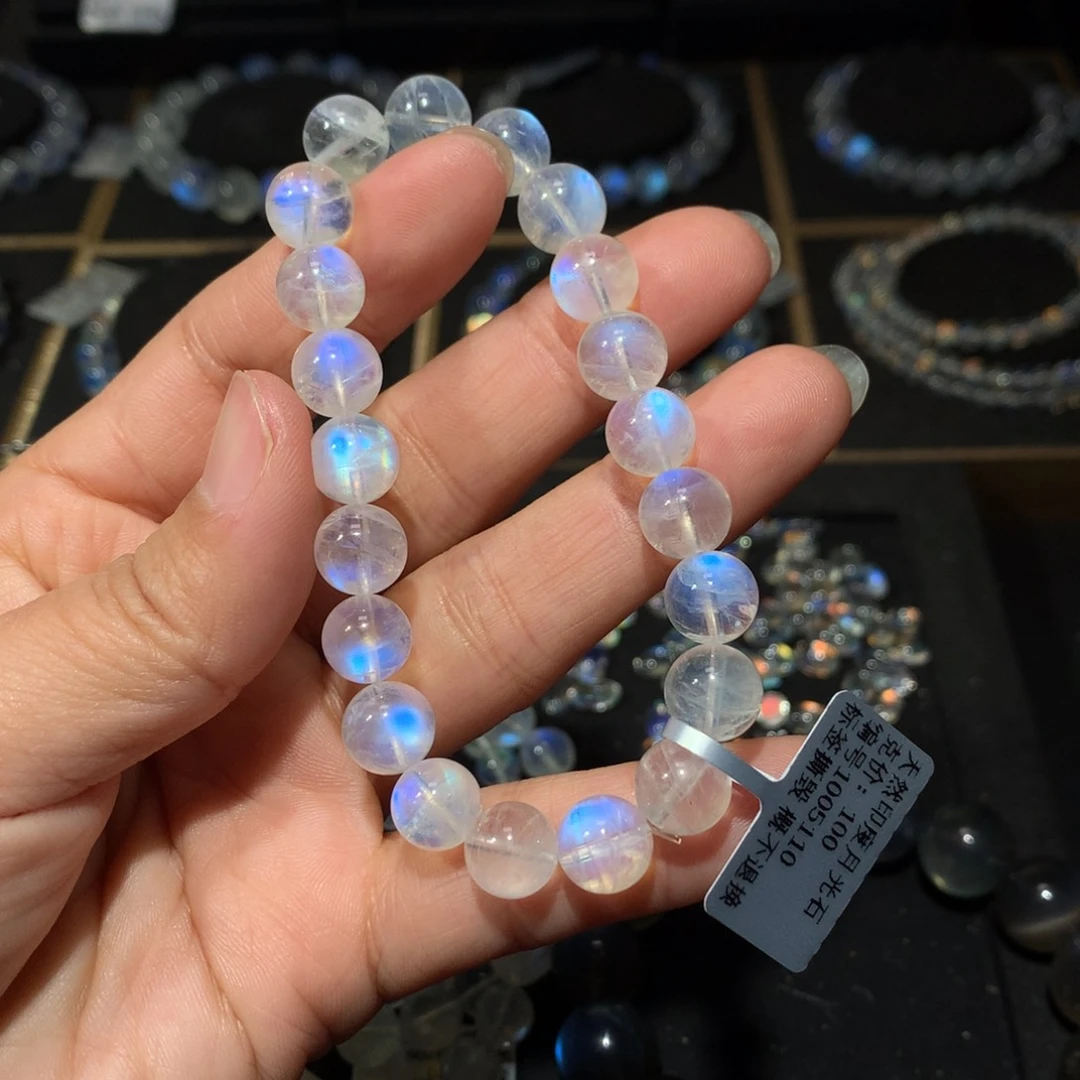 月光石手链9未镶嵌