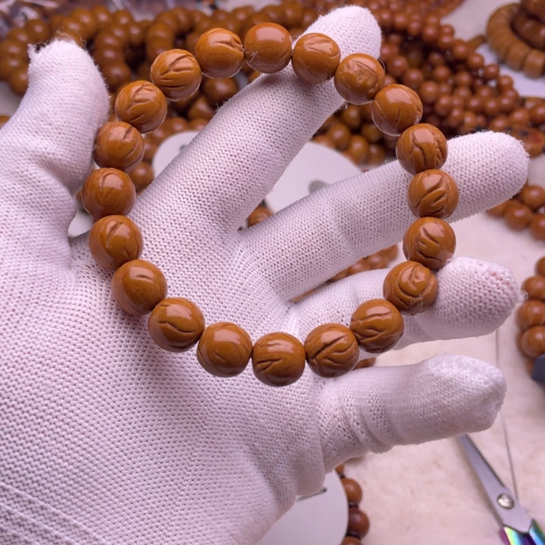 【闪购商品】桃核吊坠11.3老型龙纹桃核光珠