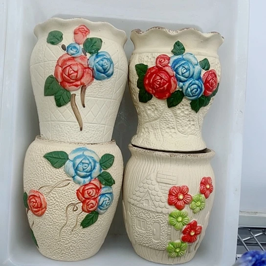 多肉绿植陶瓷花盆9.9包邮，有空