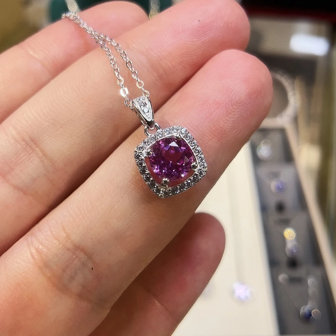 925银培育宝石s925银镶嵌