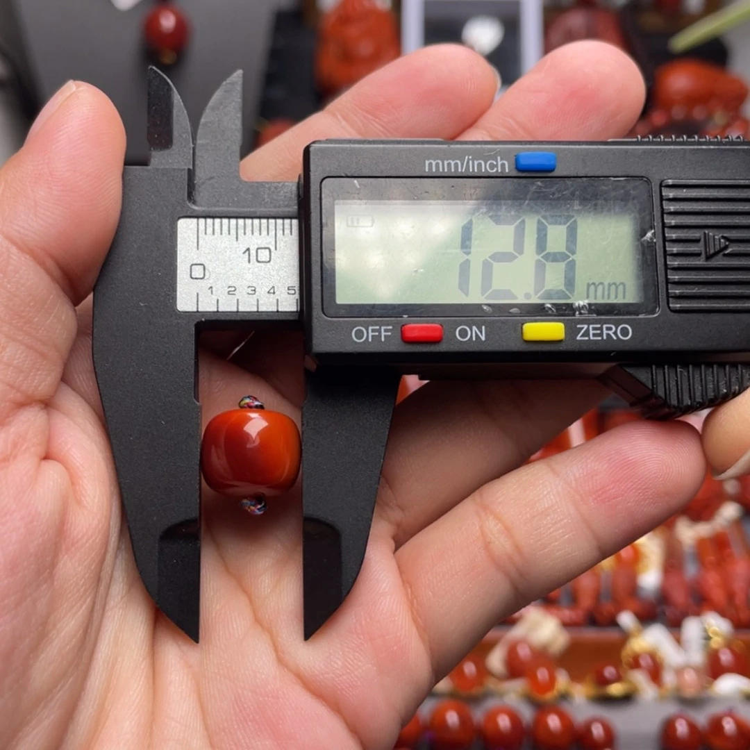 【闪购商品】未镶嵌12mm高货双色老型单珠南红玛瑙T****Y