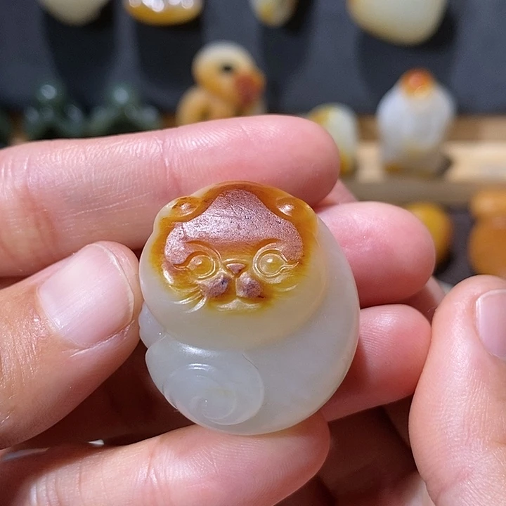 【闪购商品】和田玉挂件未镶嵌钱***?